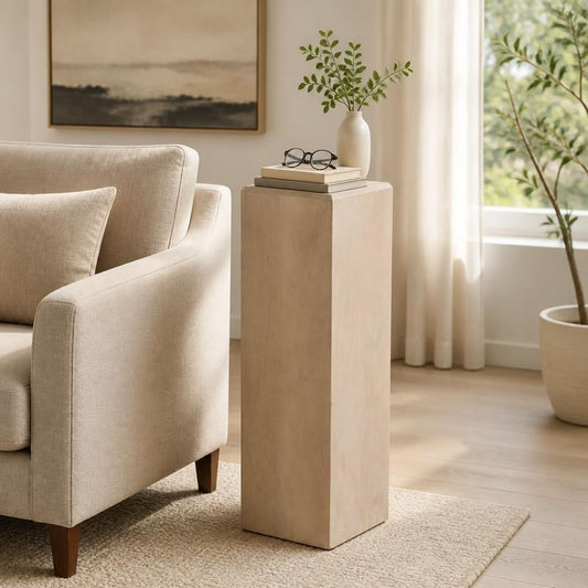 Akseli – Minimalistinen puinen jalusta sisustukselle
