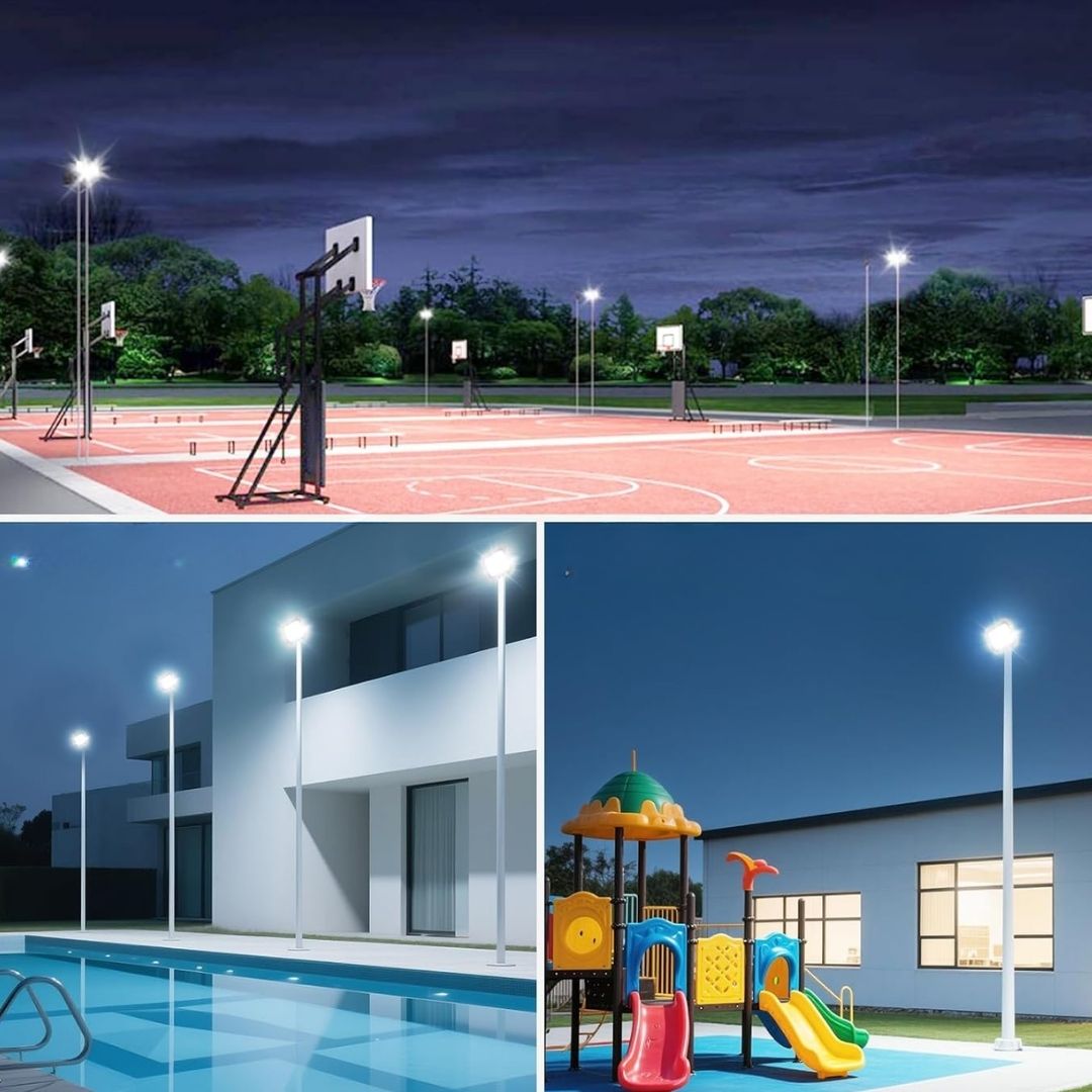 Valo – Tehokas 100W IP65 LED-valonheitin pistokkeella